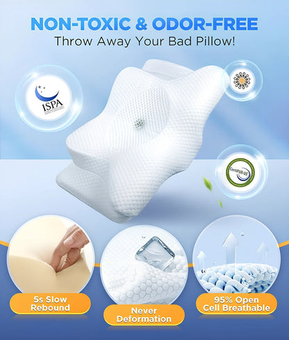 Nuvy ™ Memory Foam Neck Pillow