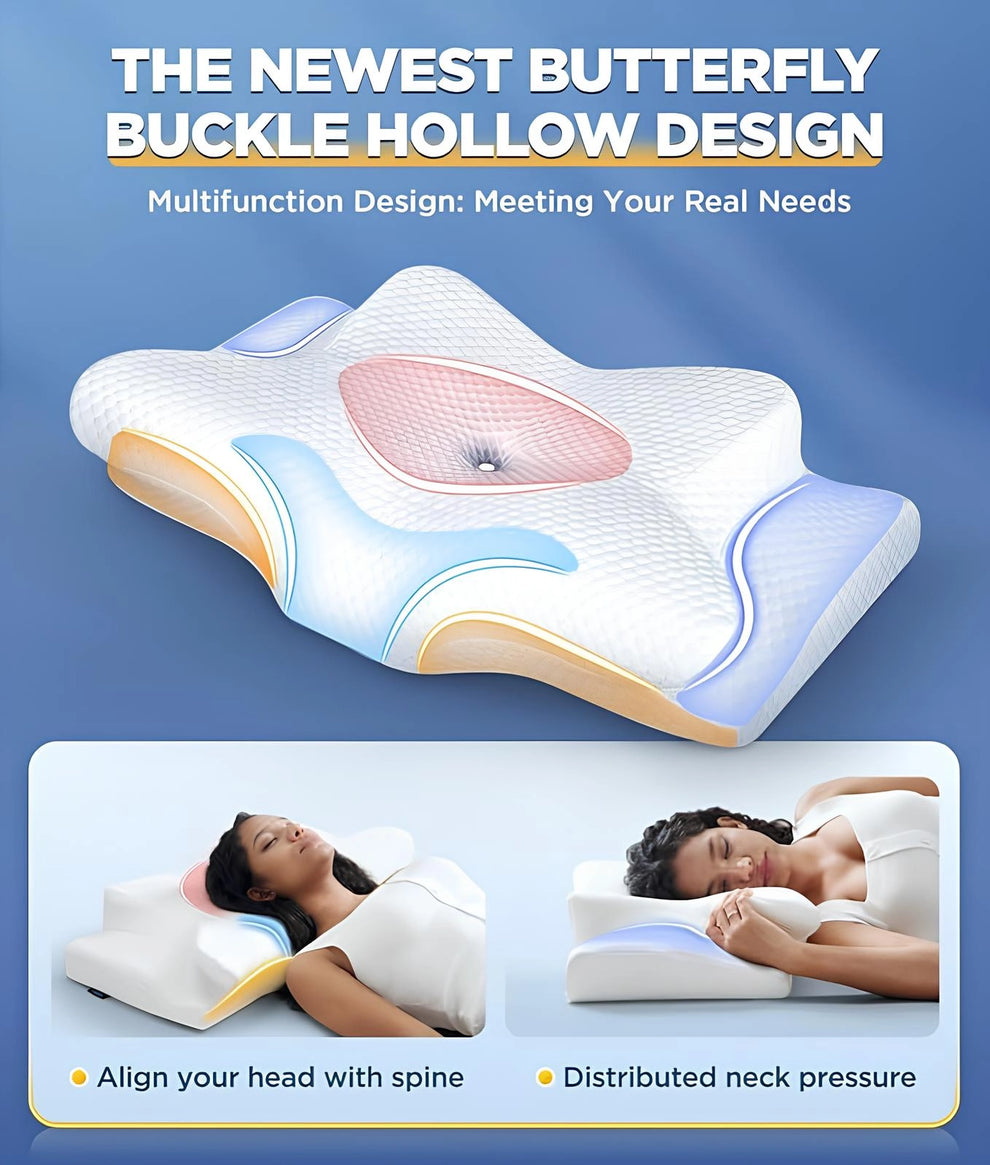 Nuvy ™ Memory Foam Neck Pillow